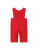 Lil Cactus Red and White Santa Smocked Overalls