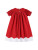 Lil Cactus Red and White Santa Smocked Bishop Dress