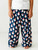 Macaron + Me Cozy Plush  Pants -- Vintage Santa NAVY