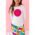 Macaron + Me Cozy Long Sleeve Scoop Tee - Smiley