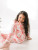 Ollie Jay Christmas 2 Piece Kids Bamboo Pajama Set in Santa Cocoa