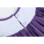 Lil Cactus Purple and Gingham Mardi Gras Smocked Bishop Dress