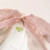 The Blueberry Hill Flower COTTON  Brioche Cardigan Blush Pink