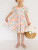 Ollie Jay Puff Twirl Dress in Soft Floral