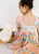 Ollie Jay Puff Twirl Dress in Soft Floral