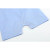 Lil Cactus Periwinkle Blue Crosses Smocked Shortalls