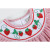 Lil Cactus Red Seersucker Strawberry Smocked Romper