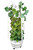 aeroponic tower garden with leafy greens