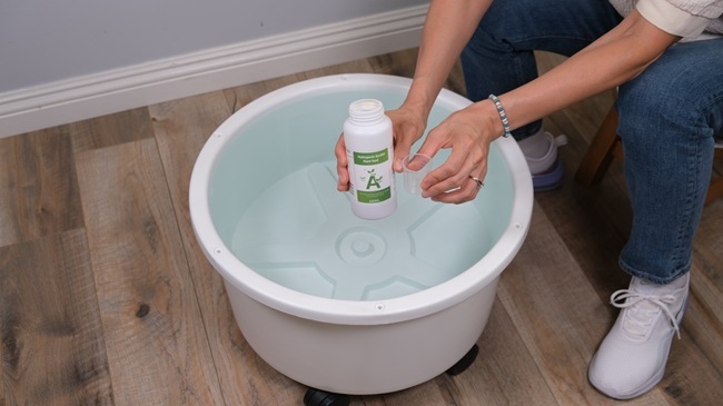 how to prepare the tower garden reservoir