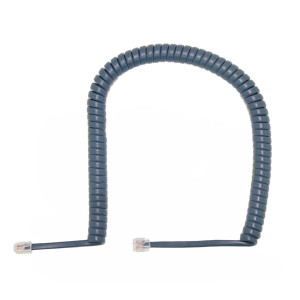 Curly Cord in Charcoal Gray Curly Cord in Charcoal Gray