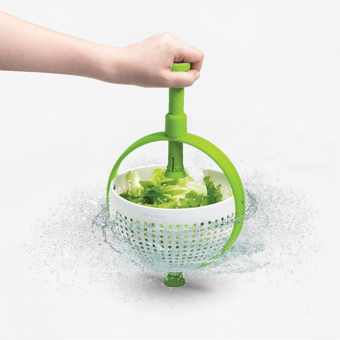Spina In-Sink Salad Spinner - Thumbnail 3