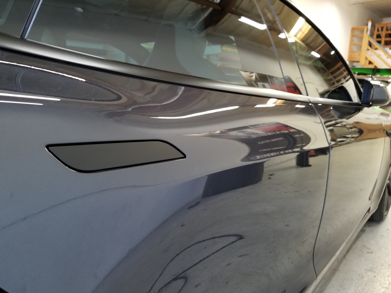 Tesla Model 3 Door Handle Wrap Kit Vinyl Chrome Delete