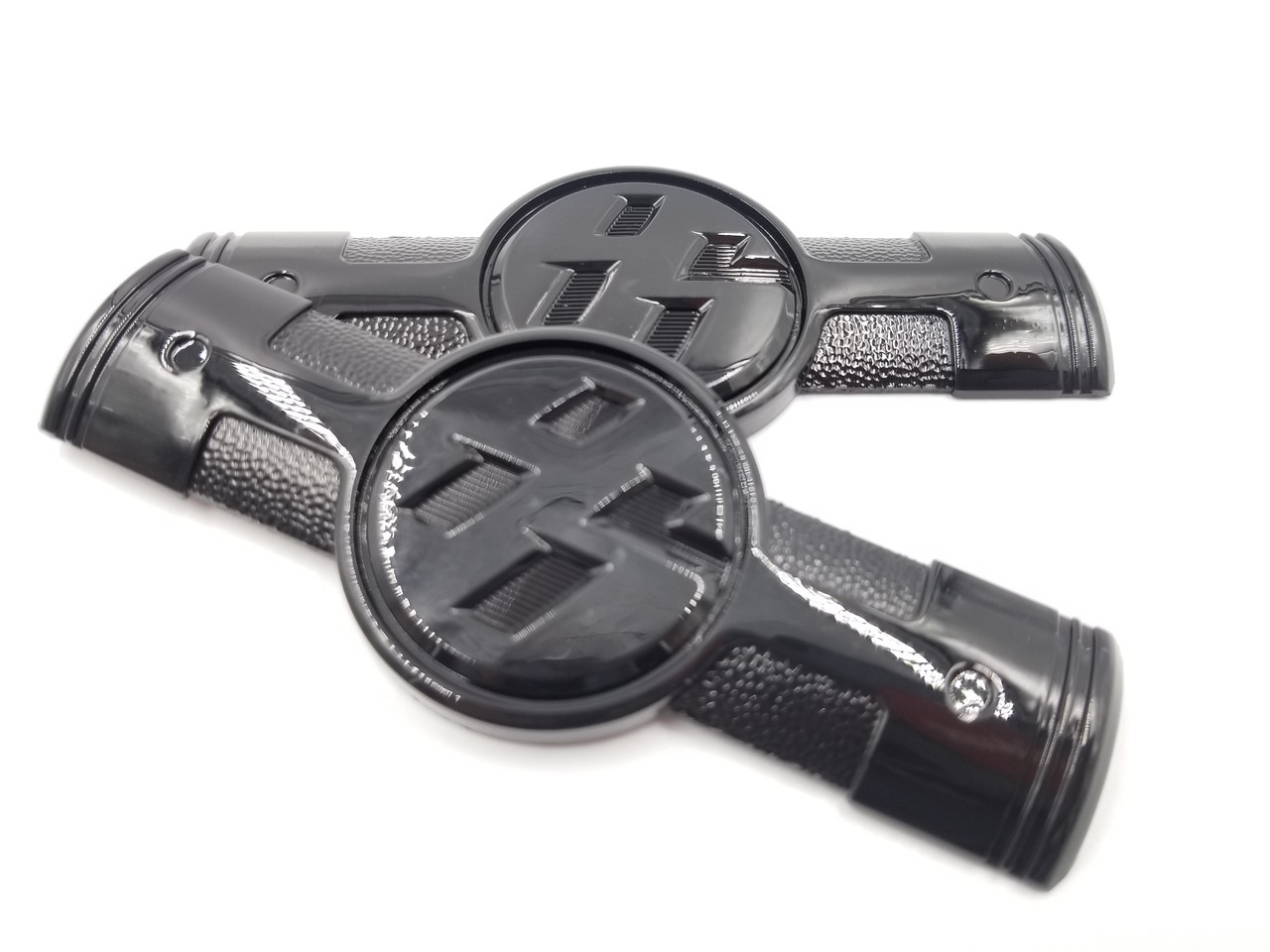 Gloss Black Fender Piston Emblems - 2013+ BRZ/FRS/GT86 - JDMFV WRAPS