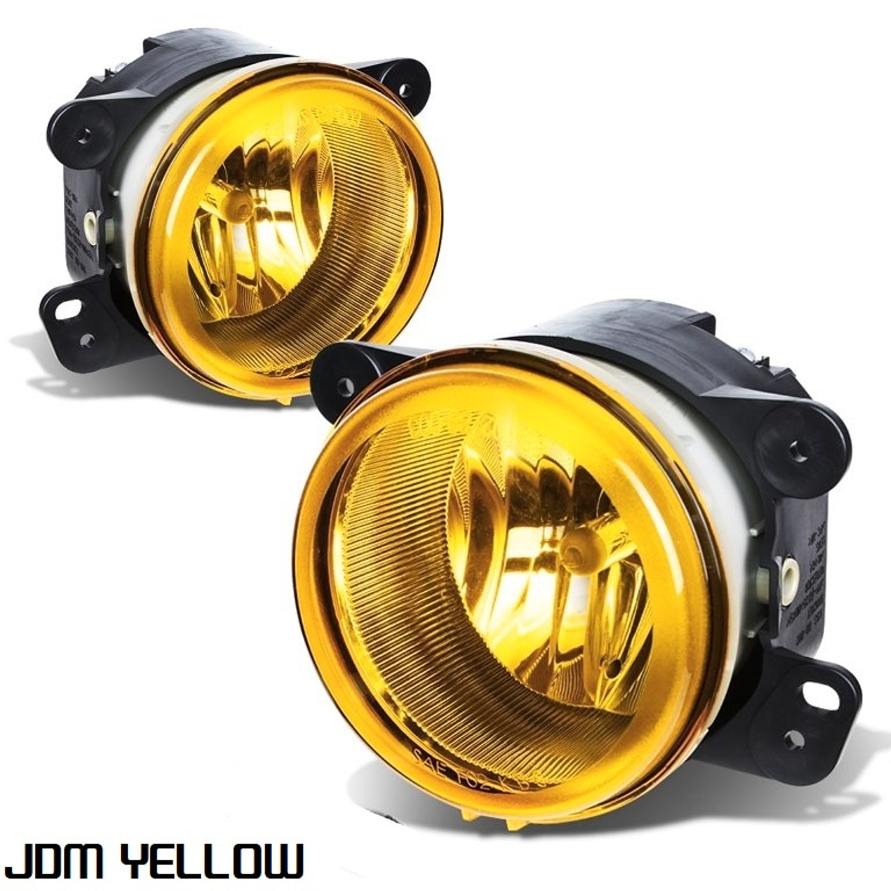 krøllet lomme hjort JDM Yellow Tint - Headlight, Tail Light & Fog Light Film - Universal  Overlays Tint Kit - JDMFV WRAPS