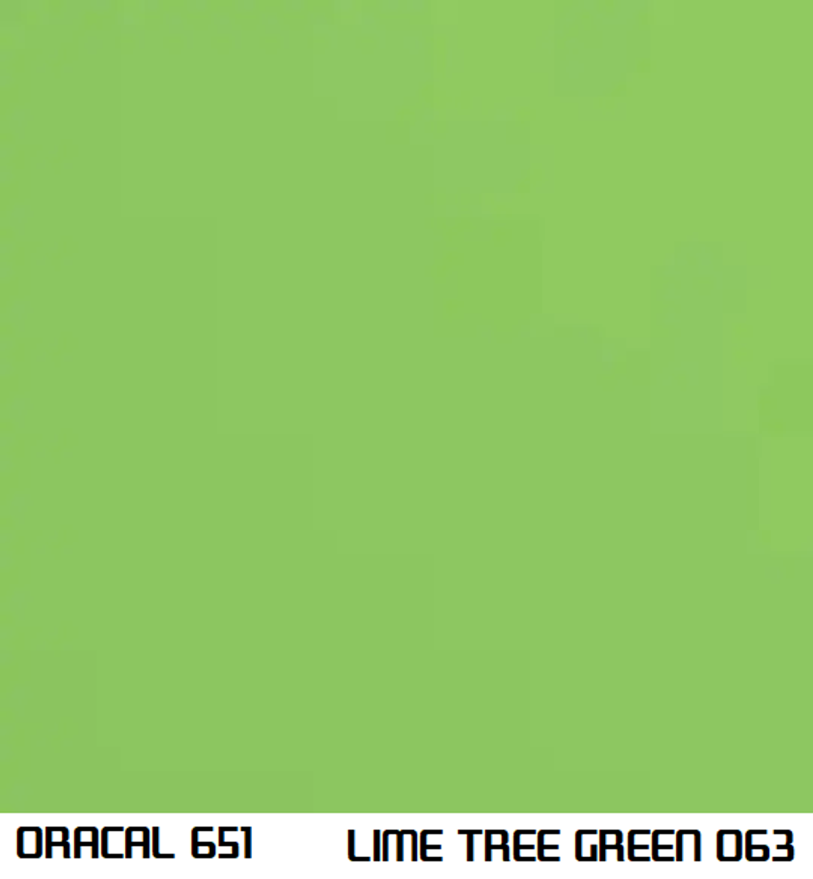 15 wide Oracal 651 Lime Tree Green 063 vinyl by-the-foot - Vinyl