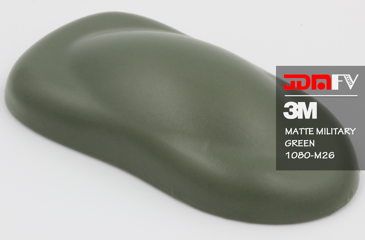 Matte Army Green Vinyl Wrap