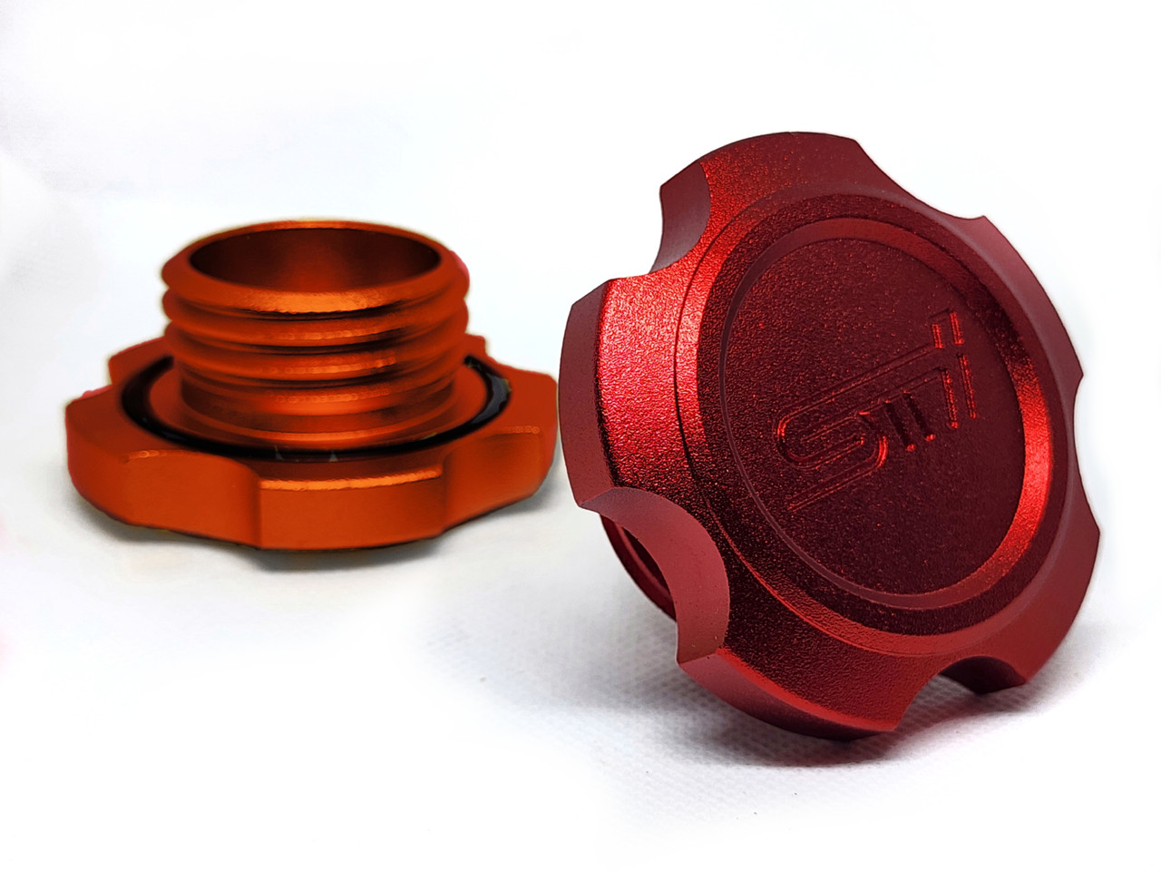 Engine Cap Writing Engine Oil Cap - Red - JDMFV WRAPS