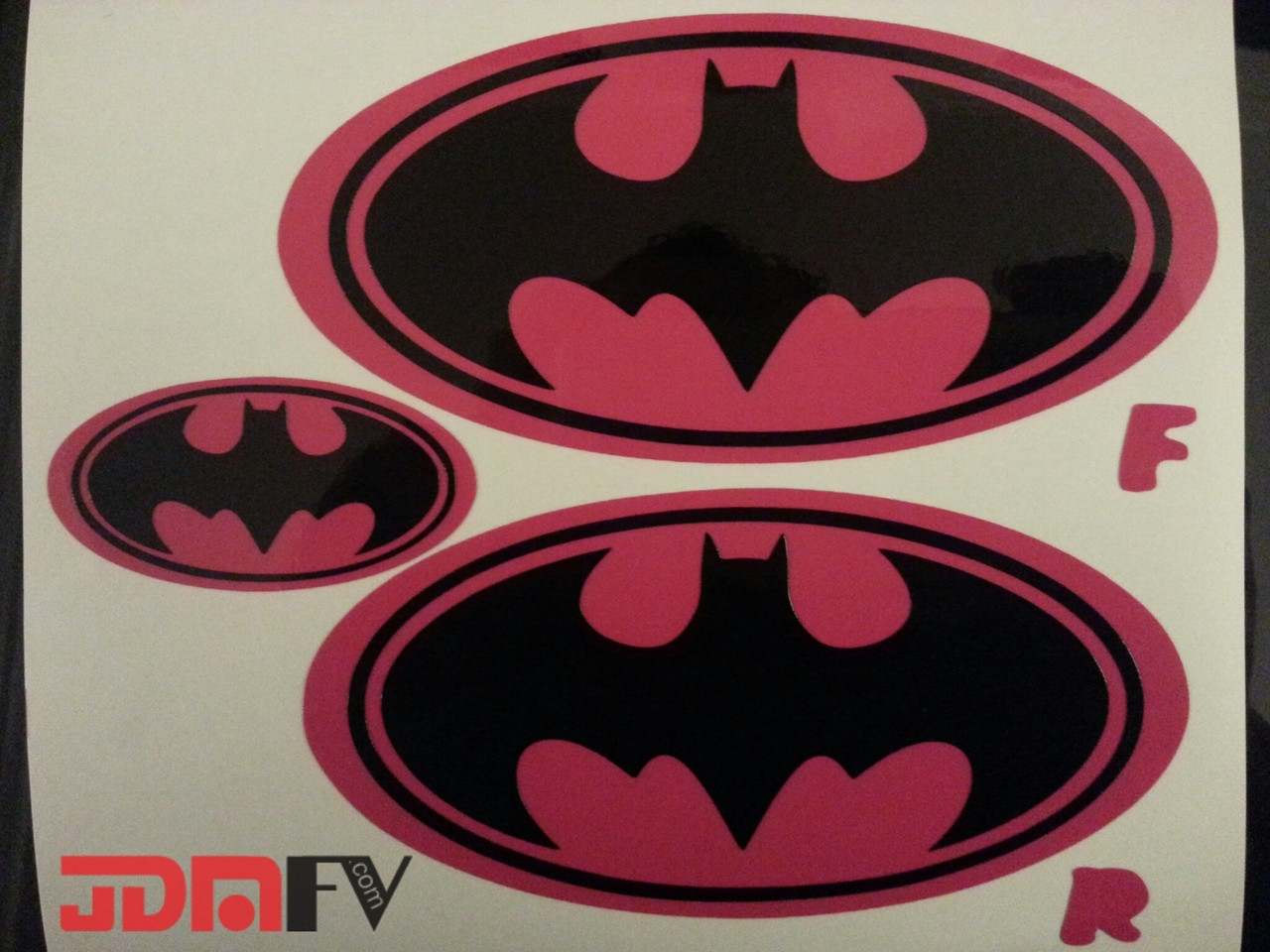 BATMAN - Emblem Front/Rear Overlays (08-09 LGT) - JDMFV WRAPS