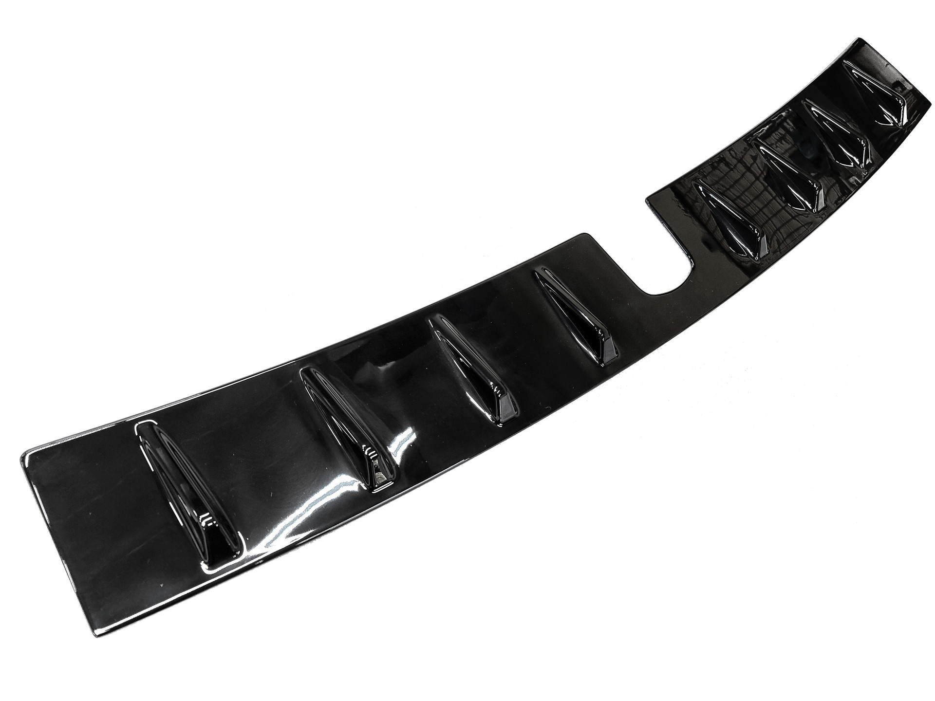 Large Vortex Generator Gloss Black Paint JDMFV WRAPS