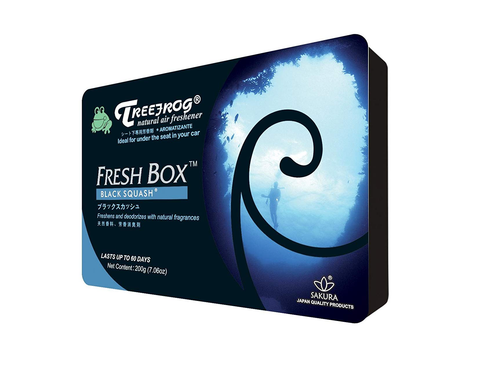 Treefrog Fresh Box Car Air Freshener Scent - Black Squash