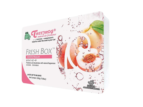 Treefrog Fresh Box Car Air Freshener Scent - White Peach