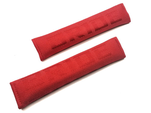 Tuner Seat Belt Shoulder Pads Cover - Red