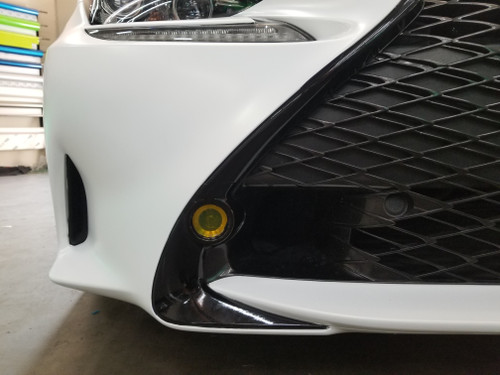 Precut Fog light Overlays Tint (15-20 Lexus RC/RCF)