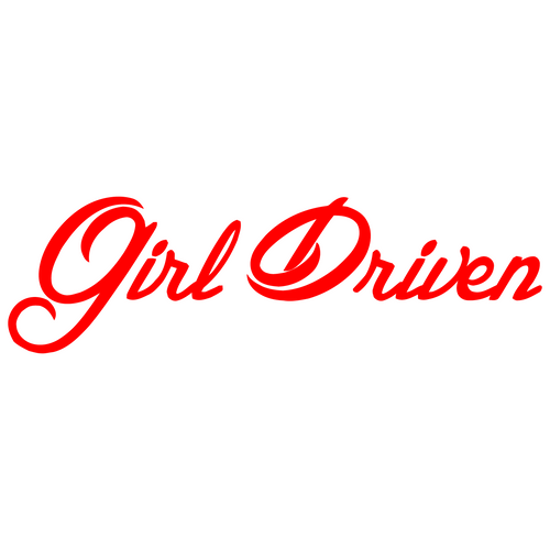 Girl Driven Decal/Sticker