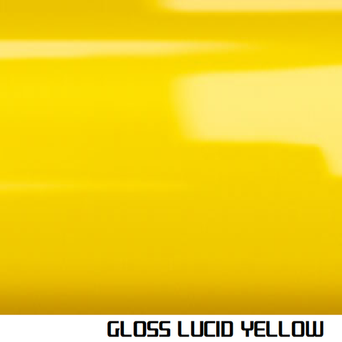 3m 2080 Gloss Lucid Yellow  Vehicle Wrap Vinyl - G55