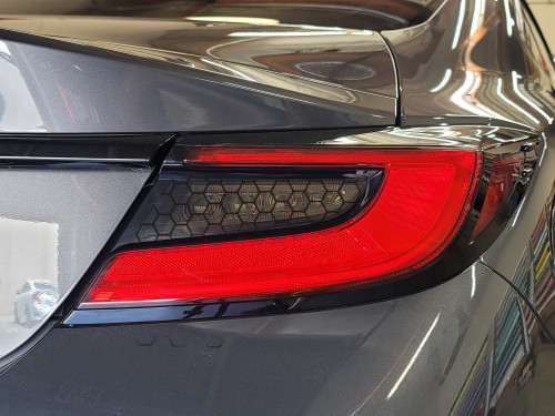 Honeycomb Smoked Blinker/Turn Signal Tail Light Overlays Tint (2022-2025 BRZ/GR86)