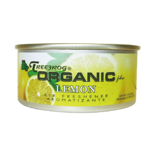 Treefrog Organic Fibre Fresh Natural Car Air Freshener Scent - Lemon