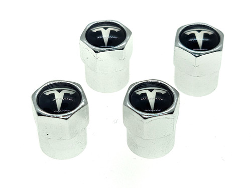 Valve Stem Caps "T" - Chrome