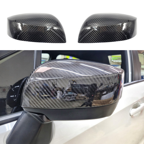Carbon Fiber Side Mirror Trim Molding For Lexus – 2-Piece Set By Midwest Motoring (5-Year Warranty)