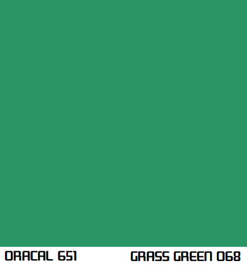 ORACAL 651 - GRASS GREEN 068