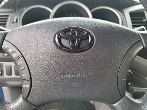 JDMFV - Steering Wheel Emblem ABS Cover For Toyota (Gloss Black)