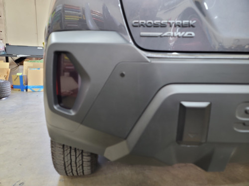 Precut Smoked Rear Reflector Overlays Tint (2024 Crosstrek Wilderness)