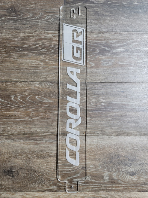 "Corolla GR" Custom Hood Prop (1/4" Thickness) 