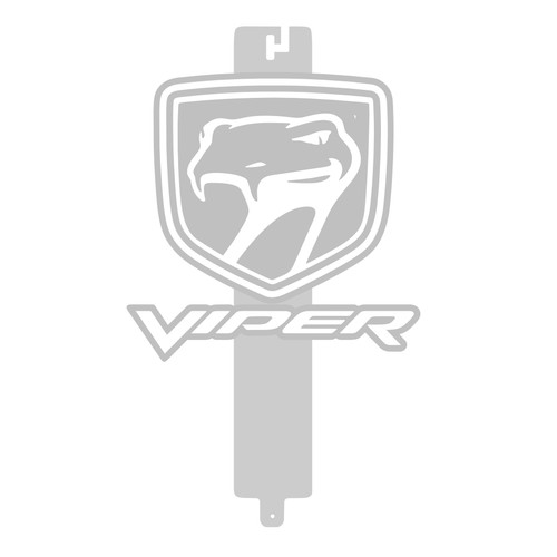 Custom Hood Prop - Viper Logo #1  (1/4" ThIckness)