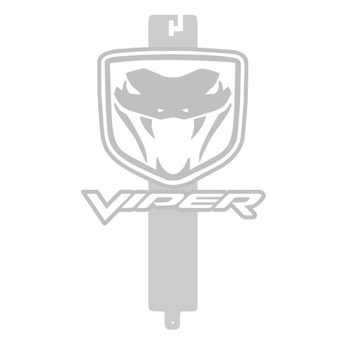 Custom Hood Prop - Viper Logo #2  (1/4" ThIckness)