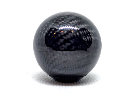 Black Carbon Fiber Shift Knob - Spherical 