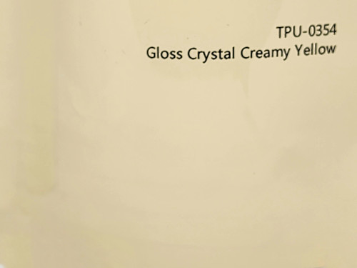 Hybrid PPF Gloss Crystal Creamy Yellow - Dry Install