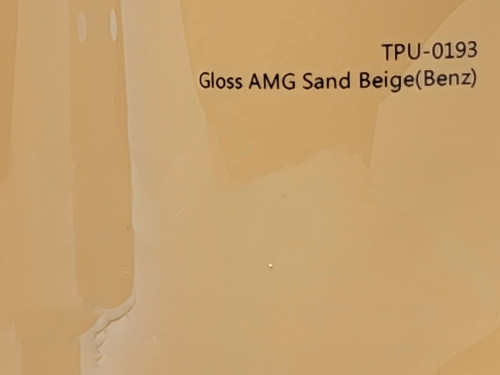 Hybrid PPF Gloss Sand Beige Benz - Dry Install