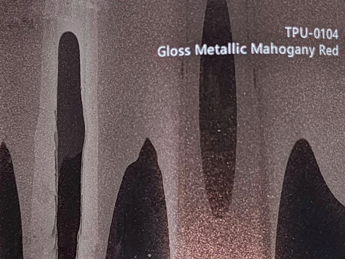 Hybrid PPF Gloss Metallic Mahogany Red - Dry Install