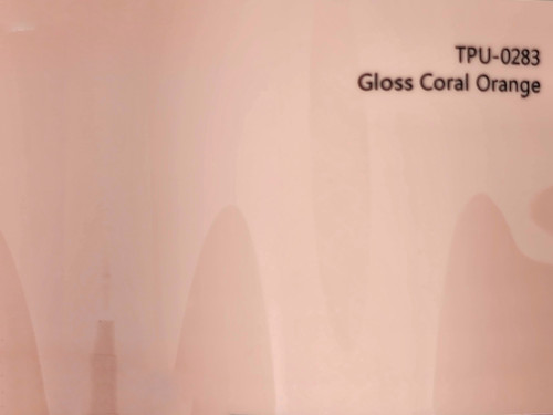 Hybrid PPF Gloss Coral Orange - Dry Install