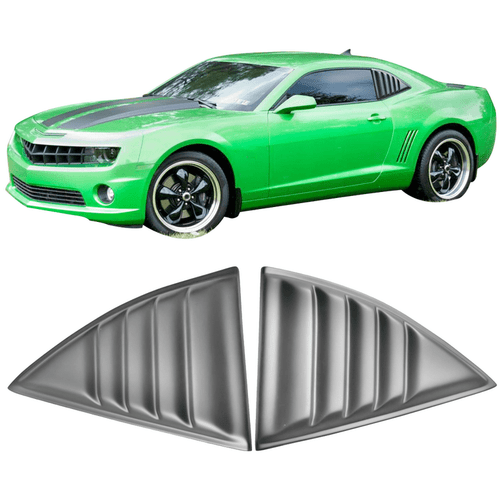 Rear Quarter Side Window Louvers | 2010-2015 Chevrolet Camaro