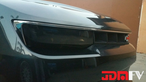 2015 Chevrolet Camaro Precut Smoked Head Light Overlays Tint