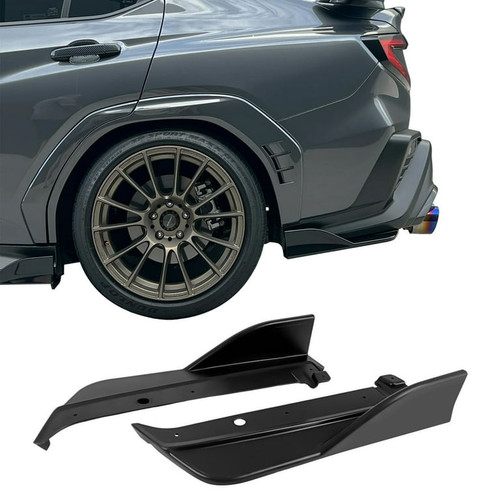 D Style Rear  Bumper Lip Spats Apron ABS | 2022-2026 Subaru WRX