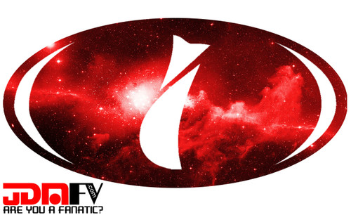 RED GALAXY -  Precut Emblem Overlays Front/Rear (12-16 BRZ)