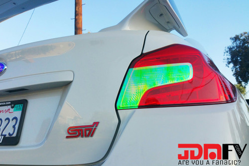 Precut NEO CHROME Blinker/Reverse Tail Light Overlays Tint (2015-2021 WRX/STI)