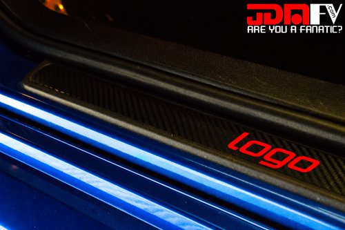 Side Door Sill Overlays with Logo | 2008-2014 STI